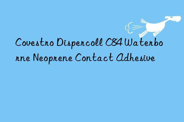  Dispercoll C84 Waterborne Neoprene Contact Adhesive