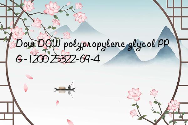 Dow  polypropylene glycol PPG-1200 25322-69-4