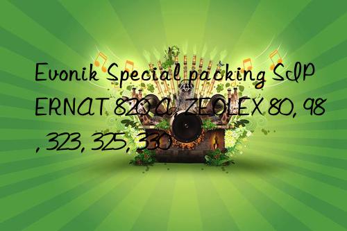 Special packing SIPERNAT 820 A, ZEOLEX 80, 98, 323, 325, 330