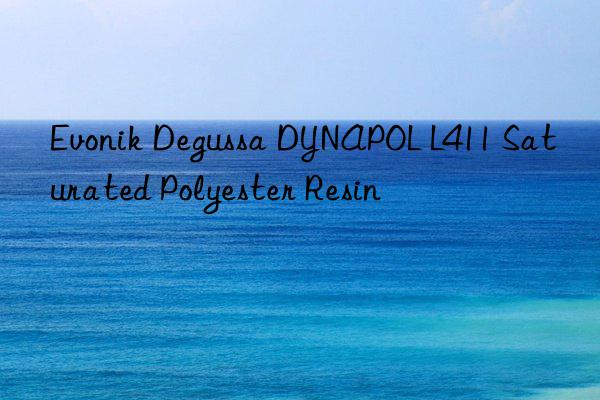 Degussa DYNAPOL L411 Saturated Polyester Resin