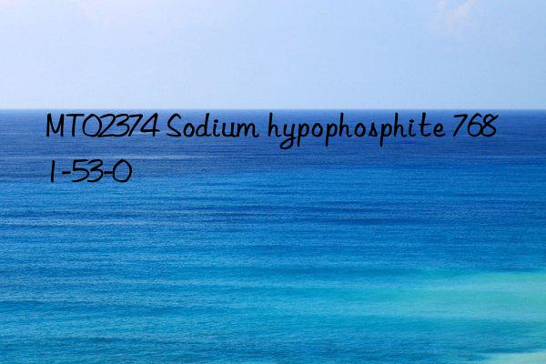 MT02374 Sodium hypophosphite 7681-53-0