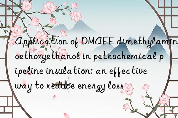 Application of DMAEE dimethylaminoethoxyethanol in petrochemical pipeline insulation: an effective way to reduce energy loss