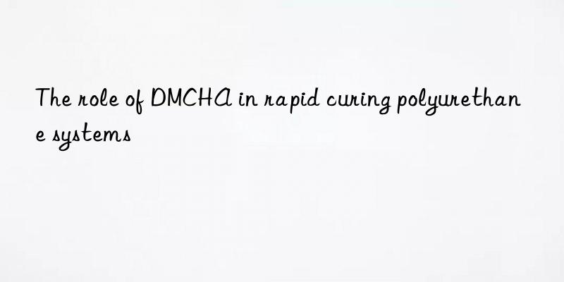 The role of DMCHA in rapid curing polyurethane systems