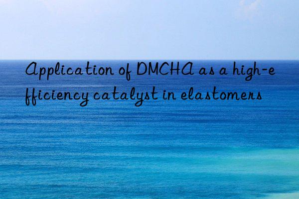 Application of DMCHA as a high-efficiency catalyst in elastomers
