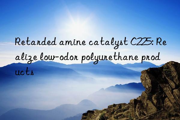 Retarded amine catalyst C225: Realize low-odor polyurethane products