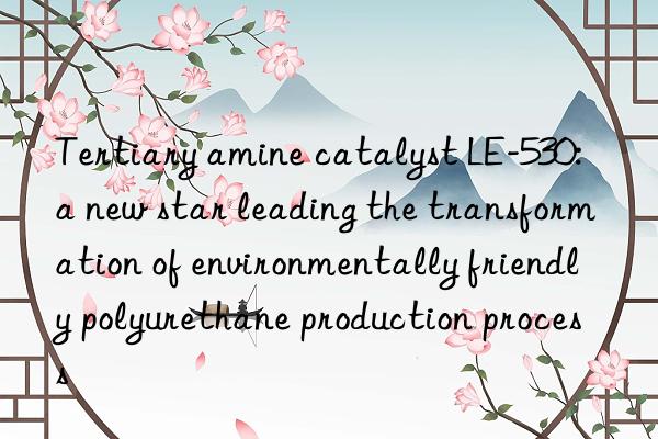 Tertiary amine catalyst LE-530: a new star leading the transformation of environmentally friendly polyurethane production process
