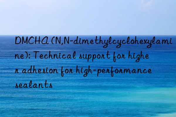 DMCHA (N,N-dimethylcyclohexylamine): Technical support for higher adhesion for high-performance sealants