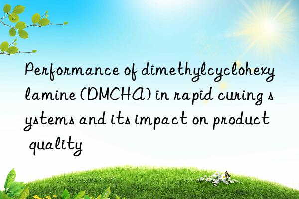 Performance of dimethylcyclohexylamine (DMCHA) in rapid curing systems and its impact on product quality