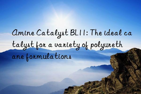 Amine Catalyst BL11: The ideal catalyst for a variety of polyurethane formulations