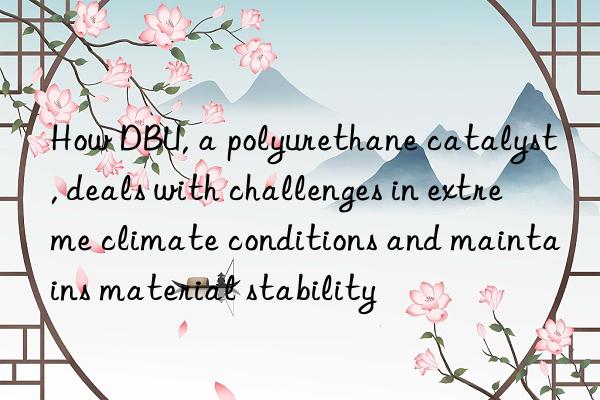 How DBU, a polyurethane catalyst, deals with challenges in extreme climate conditions and maintains material stability