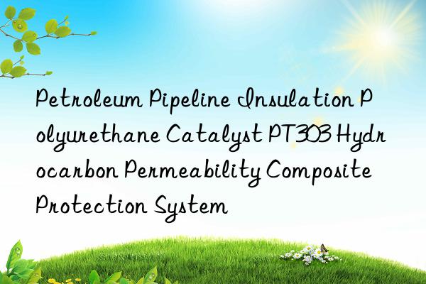 Petroleum Pipeline Insulation Polyurethane Catalyst PT303 Hydrocarbon Permeability Composite Protection System