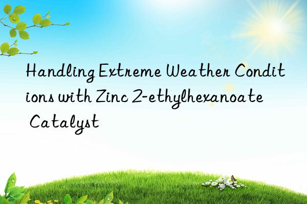 Handling Extreme Weather Conditions with Zinc 2-ethylhexanoate Catalyst