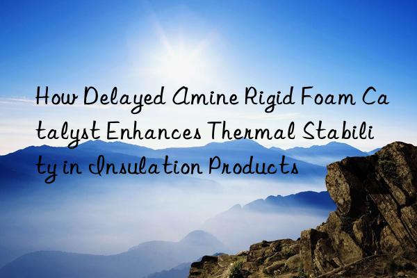 How Delayed Amine Rigid Foam Catalyst Enhances Thermal Stability in Insulation Products