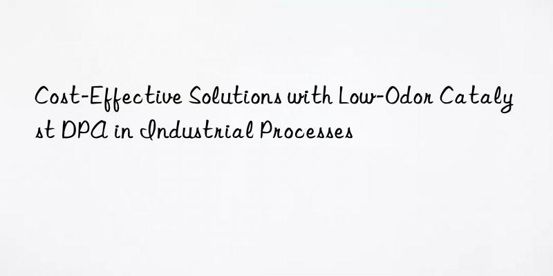 Cost-Effective Solutions with Low-Odor Catalyst DPA in Industrial Processes