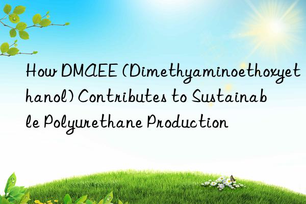 How DMAEE (Dimethyaminoethoxyethanol) Contributes to Sustainable Polyurethane Production