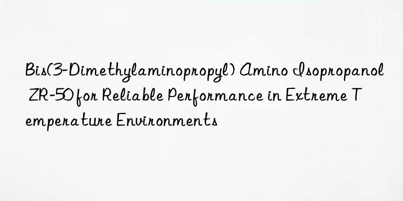 Bis(3-Dimethylaminopropyl) Amino Isopropanol ZR-50 for Reliable Performance in Extreme Temperature Environments