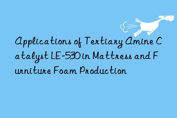 Applications of Tertiary Amine Catalyst LE-530 in Mattress and Furniture Foam Production