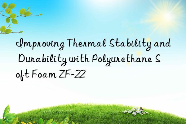 Improving Thermal Stability and Durability with Polyurethane Soft Foam ZF-22
