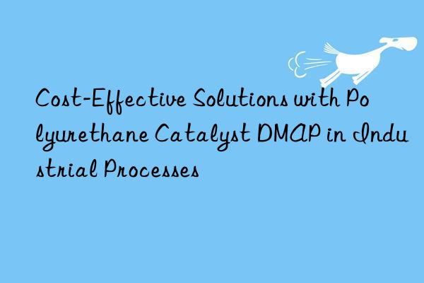 Cost-Effective Solutions with Polyurethane Catalyst DMAP in Industrial Processes