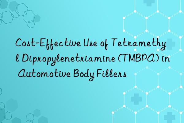 Cost-Effective Use of Tetramethyl Dipropylenetriamine (TMBPA) in Automotive Body Fillers