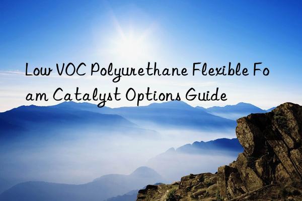 Low VOC Polyurethane Flexible Foam Catalyst Options Guide