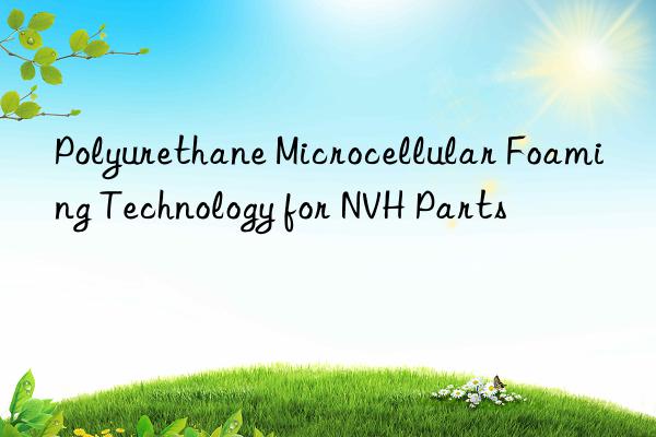 Polyurethane Microcellular Foaming Technology for NVH Parts