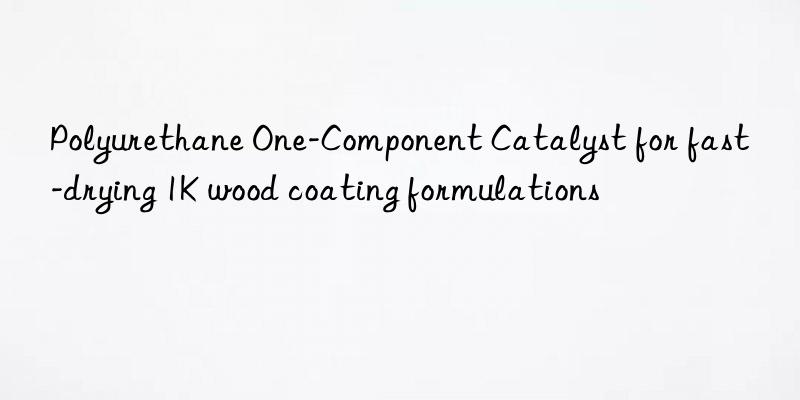 Polyurethane One-Component Catalyst for fast-drying 1K wood coating formulations