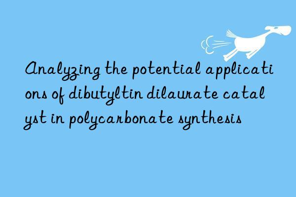 Analyzing the potential applications of dibutyltin dilaurate catalyst in polycarbonate synthesis