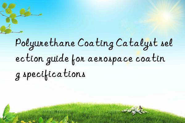 Polyurethane Coating Catalyst selection guide for aerospace coating specifications