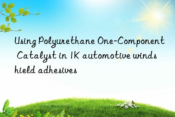 Using Polyurethane One-Component Catalyst in 1K automotive windshield adhesives