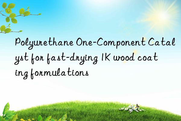 Polyurethane One-Component Catalyst for fast-drying 1K wood coating formulations
