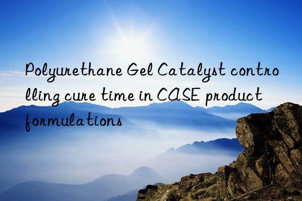 Polyurethane Gel Catalyst controlling cure time in CASE product formulations