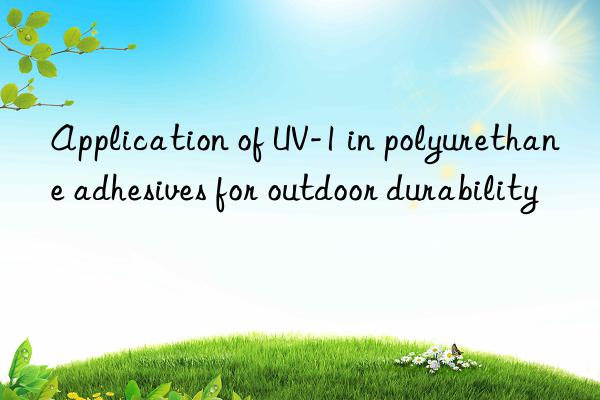 Application of UV-1 in polyurethane adhesives for outdoor durability