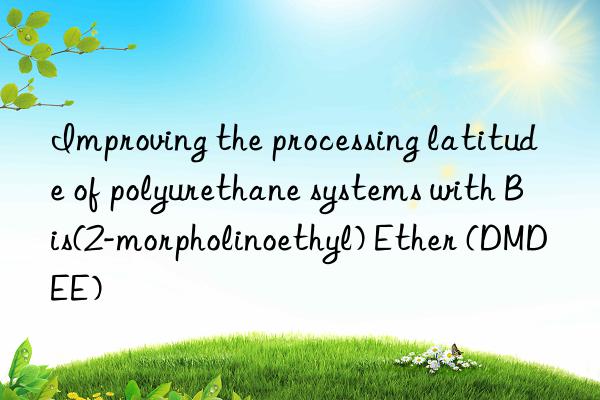 Improving the processing latitude of polyurethane systems with Bis(2-morpholinoethyl) Ether (DMDEE)