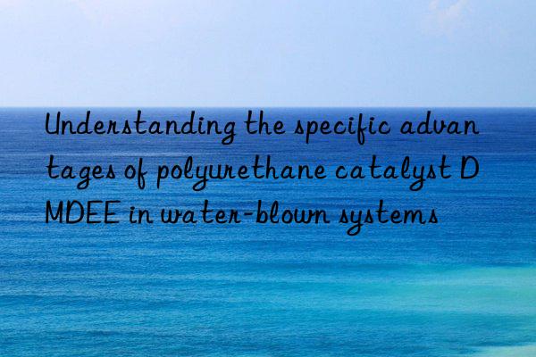 Understanding the specific advantages of polyurethane catalyst DMDEE in water-blown systems