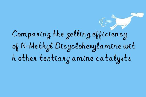 Comparing the gelling efficiency of N-Methyl Dicyclohexylamine with other tertiary amine catalysts