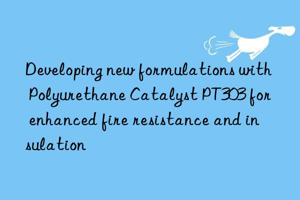 Developing new formulations with Polyurethane Catalyst PT303 for enhanced fire resistance and insulation