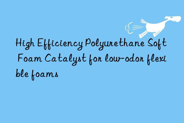 High Efficiency Polyurethane Soft Foam Catalyst for low-odor flexible foams