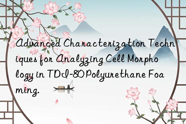 Advanced Characterization Techniques for Analyzing Cell Morphology in TDI-80 Polyurethane Foaming.