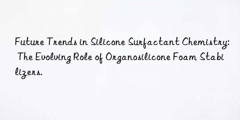 Future Trends in Silicone Surfactant Chemistry: The Evolving Role of Organosilicone Foam Stabilizers.