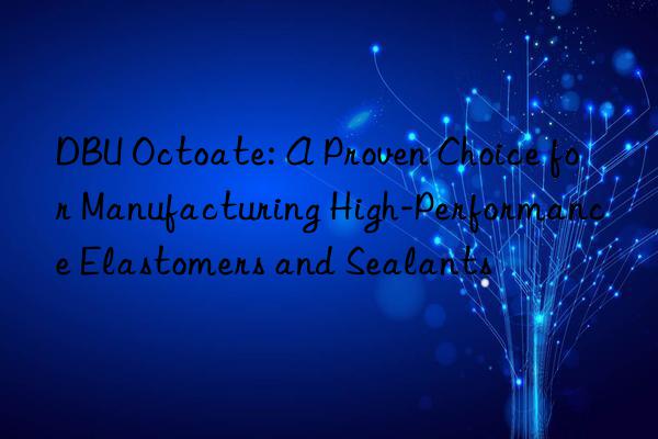 DBU Octoate: A Proven Choice for Manufacturing High-Performance Elastomers and Sealants