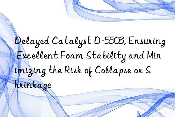 Delayed Catalyst D-5503, Ensuring Excellent Foam Stability and Minimizing the Risk of Collapse or Shrinkage