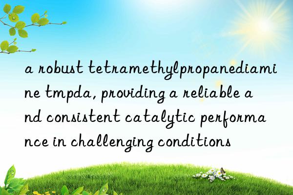 a robust tetramethylpropanediamine tmpda, providing a reliable and consistent catalytic performance in challenging conditions