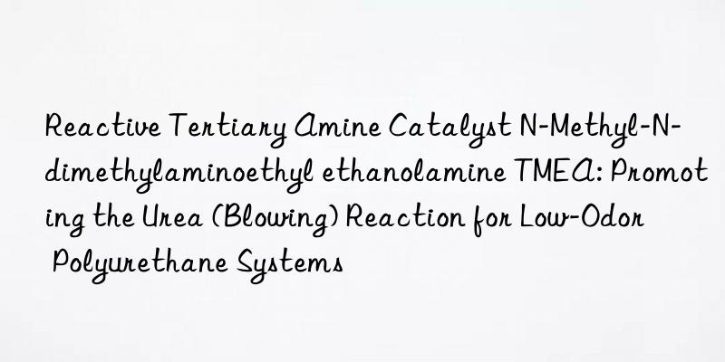 Reactive Tertiary Amine Catalyst N-Methyl-N-dimethylaminoethyl ethanolamine TMEA: Promoting the Urea (Blowing) Reaction for Low-Odor Polyurethane Systems