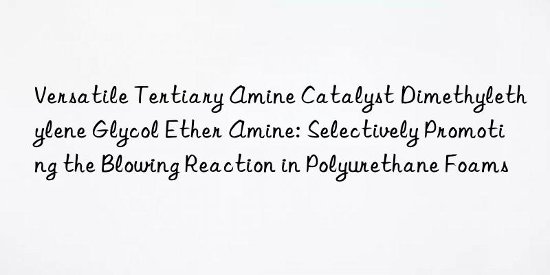 Versatile Tertiary Amine Catalyst Dimethylethylene Glycol Ether Amine: Selectively Promoting the Blowing Reaction in Polyurethane Foams