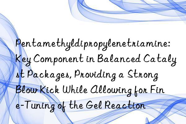 Pentamethyldipropylenetriamine: Key Component in Balanced Catalyst Packages, Providing a Strong Blow Kick While Allowing for Fine-Tuning of the Gel Reaction