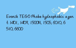 TEGO Phobe hydrophobic agent 1401, 1409, 1500N, 1505, 6010, 6510, 6600