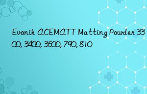 ACEMATT Matting Powder 3300, 3400, 3600, 790, 810