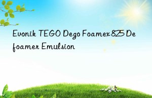 TEGO Dego Foamex 825 Defoamer Emulsion