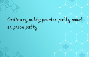 Ordinary putty powder putty powder price putty